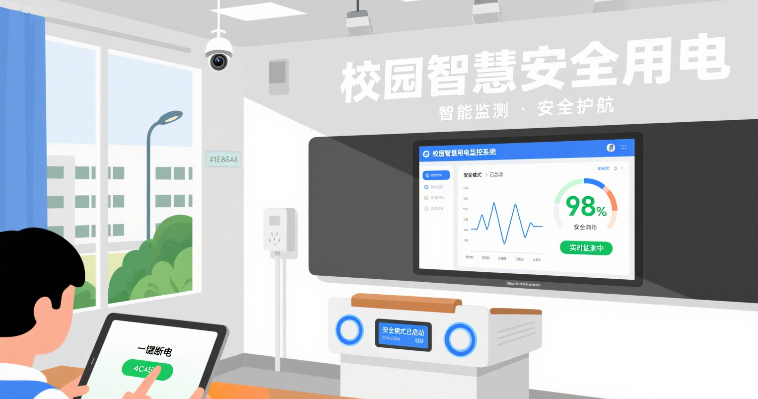 为什么越来越多校园选择这套智慧安全用电系统？